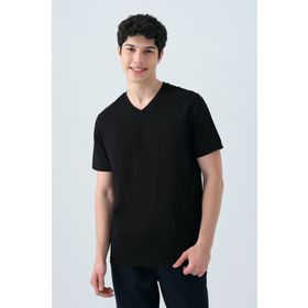 Loft LF2029279 BLK Siyah Erkek T-shirt