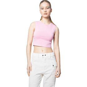 Loft LF2032011010 Crop Pembe Kadın Atlet