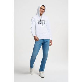 Loft LF2034026 Beyaz Erkek Sweatshirt