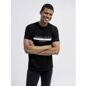 Loft LF2034028 Siyah Erkek T-shirt