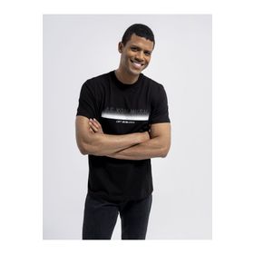 Loft LF2034028 Siyah Erkek T-shirt
