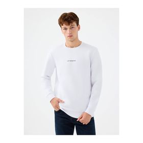 Loft LF2034268 Beyaz Erkek Sweatshirt