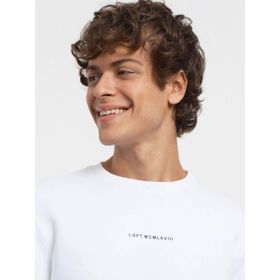 Loft LF2034268 Beyaz Erkek Sweatshirt