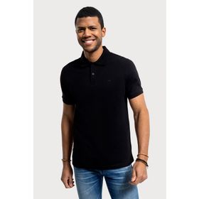 Loft LF2035136 Siyah Erkek Polo Yaka T-shirt