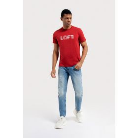 Loft LF2035973 Kırmızı Erkek T-shirt