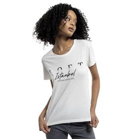 Loft LF2036534 Beyaz Kadın T-shirt