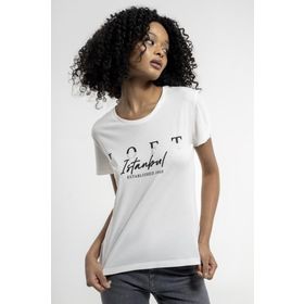 Loft LF2036534 Beyaz Kadın T-shirt