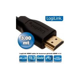 Logilink CH0038 High Speed HDMI Kablosu