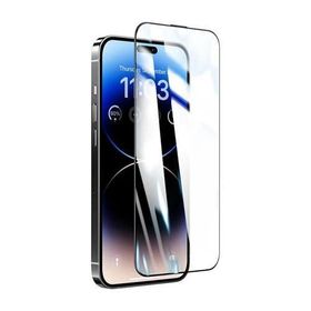 Logis iPhone 14 Pro Max 9D Seramik Tam Kaplayan Cam Ekran Koruyucu