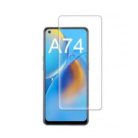 Logis Oppo A74 Tam Kaplayan 5D Antistatik Cam Ekran Koruyucu
