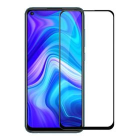 Logis Redmi Note 9 Antistatik 5D Tam Kaplayan Cam Ekran Koruyucu