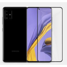 Logis Samsung Galaxy A51 Antistatik 5D Tam Kaplayan Cam Ekran Koruyucu