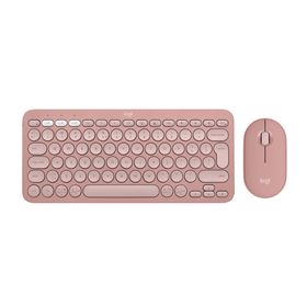Logitech 920-012247 Pebble 2 Rose Multi Device Bluetooth Klavye Mouse Setİ