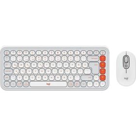 Logitech 920-013076 Beyaz Pop Icon Bluetooth Klavye Mouse