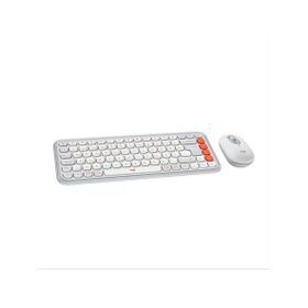 Logitech 920-013076 Beyaz Pop Icon Bluetooth Klavye Mouse