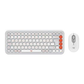 Logitech 920-013076 Beyaz Pop Icon Bluetooth Klavye Mouse