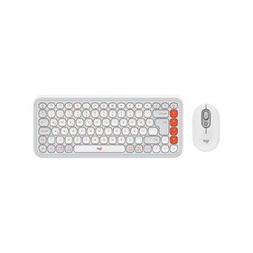 Logitech 920-013076 Beyaz Pop Icon Bluetooth Klavye Mouse
