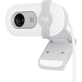 Logitech 960-001617 V-U0072 Brio 100 Gizlilik Kapaklı 1080P Webcam Beyaz Mikrofonlu Full HD Web Kamerası