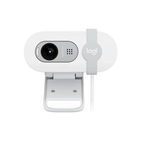 Logitech 960-001617 V-U0072 Brio 100 Gizlilik Kapaklı 1080P Webcam Beyaz Mikrofonlu Full HD Web Kamerası