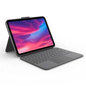 Logitech Combo Touch İpad 10. Nesil Uyumlu Gri Klavyeli Tablet Kılıfı