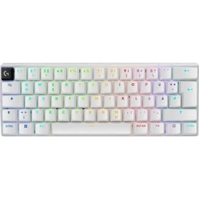 Logitech G Pro X 60 920-011930 Beyaz TKL Tactile Switch Kablolu/Kablosuz Mekanik Oyuncu Klavyesi