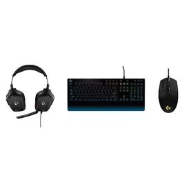 Logitech G213 Klavye + G332 Kulaklık + G102 Mouse Oyuncu Set