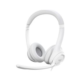 Logitech H390 Beyaz Beyaz USB Gürültü Önleyici Mikrofonlu Kulak Üstü Kulaklık