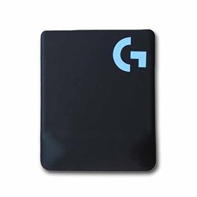 Logitech Kare Boy Ergonomik Suya Tere Dayanıklı Bileklikli Siyah Mouse Pad