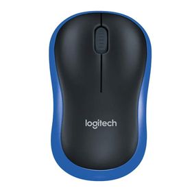 Logitech M185 USB Alıcılı Kompakt Mavi-Siyah Kablosuz Mouse