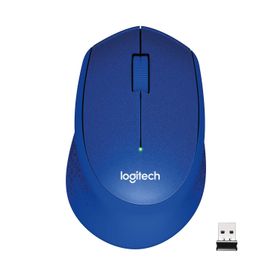 Logitech M330 Sessiz Artı Mavi Kablosuz Mouse
