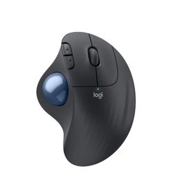 Logitech M575 Kablosuz Ergonomik Trackball Siyah Gri Kurumsal Mouse
