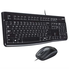 Logitech MK120 920-002560 Siyah Kablolu USB Klavye Mouse Set