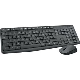 Logitech MK235 920-007925 Koyu Gri Klavye Mouse Seti