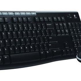 Logitech MK270 Kablosuz Usb Türkçe Q Siyah Klavye Mouse Seti