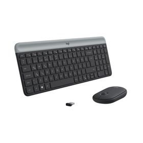 Logitech MK470 Siyah QWERTY İtalyan Klavye