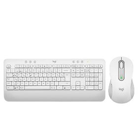 Logitech MK650 Beyaz Kablosuz Q Klavye Mouse Seti