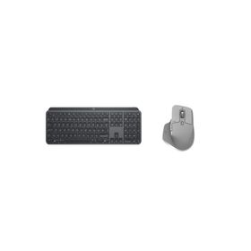 Logitech MX Keys Siyah Kablosuz Klavye ve MX Master 3 Gri Mouse Seti