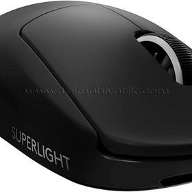 Logitech PRO X Superlight Hero Kablosuz 25.600 DPI Hero Sensörlü, 1ms, 5 Özelleştirebilir Tuş, Siyah Oyuncu Mouse