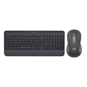 Logitech Signature K650 + M650 Siyah L Büyük Boy Kablosuz Klavye Mouse Seti