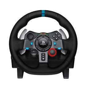 Logitech Siyah PS4/PS3/PC/Mac - UK Fiş G 29 Driving Force Oyun Yarış Bisikleti İki Motor Force Feedback 900° Direksiyon Alanı Deri Direksiyon Ayarlanabilir Pasanmaz Çelik Zemin Pedalı