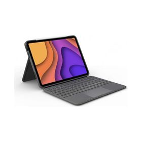 Logitech Slim Folio Touch iPad Air 10.9 inç 4. Nesil Uyumlu Koyu Gri Klavyeli Kılıf