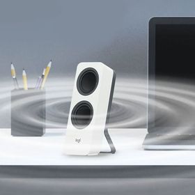 Logitech Z207 10 W 2.0 Beyaz Bluetooth Hoparlör