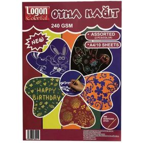 Logon 3013 Renkli Oyma Kağıt