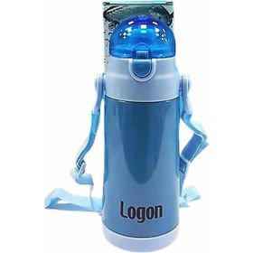 Logon LGL340 Mavi 350 ml Çelik Pipetli Matara