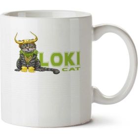 Loki Cat Baskılı Kupa Bardak