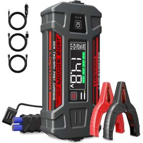 Lokithor J402 12 V 3000Amp Li-Polimer Akıllı Akü Takviye+Powerbank+LED Lamba