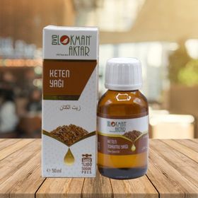 Lokman Aktar 50 ml Keten Yağı