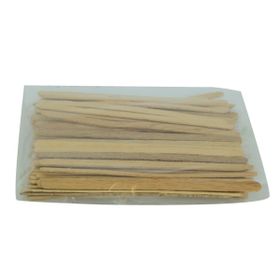 LokmanAvm 100 Adet Ahşap Tahta Çay Kahve Karıştırıcı