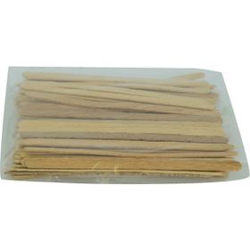 LokmanAvm 100 Adet Ahşap Tahta Çay Kahve Karıştırıcı