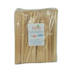 LokmanAvm Adana Şiş 240x10x2 mm 200 Adet Tahta Şiş